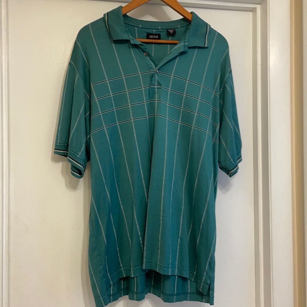 3 for $10!   Like new, green Izod polo shirt, XL